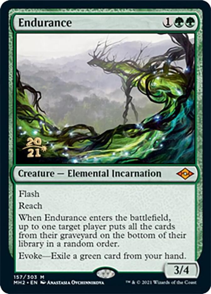 Endurance [Modern Horizons 2 Prerelease Promos] | Jomio and Rueliete's Cards and Comics