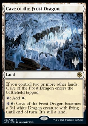 Cave of the Frost Dragon (Promo Pack) [Dungeons & Dragons: Adventures in the Forgotten Realms Promos] | Jomio and Rueliete's Cards and Comics