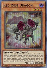 Red Rose Dragon (Green) [LDS2-EN108] Ultra Rare | Jomio and Rueliete's Cards and Comics