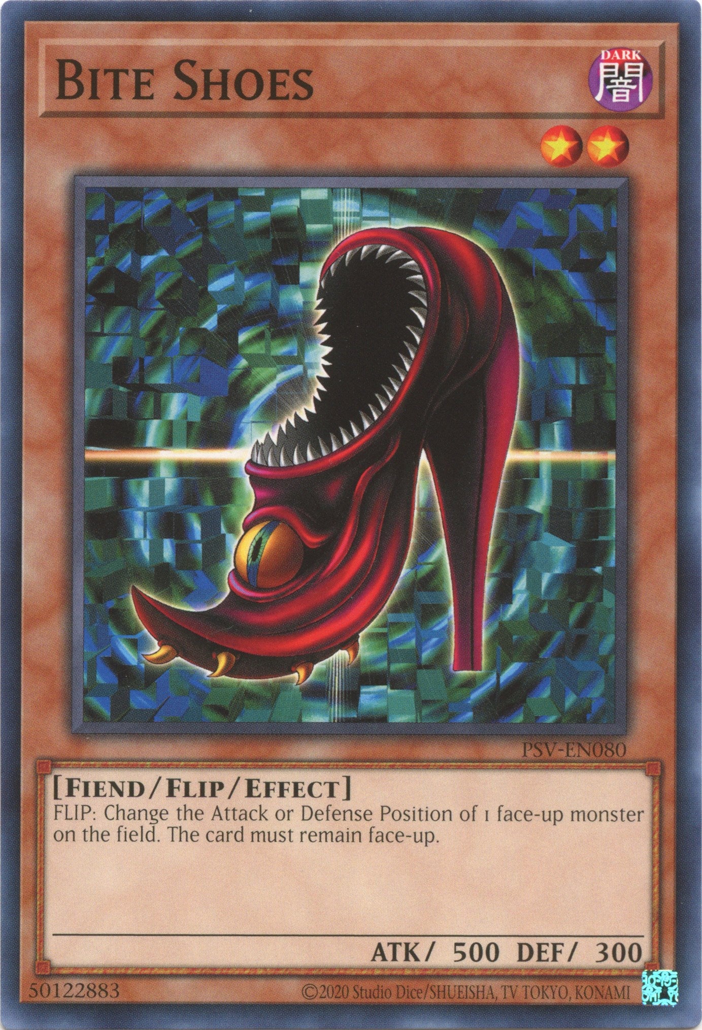 Bite Shoes (25th Anniversary) [PSV-EN080] Common | Jomio and Rueliete's Cards and Comics