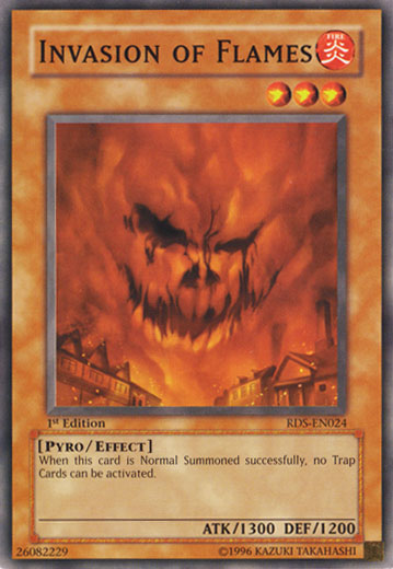 Invasion of Flames [RDS-EN024] Common | Jomio and Rueliete's Cards and Comics