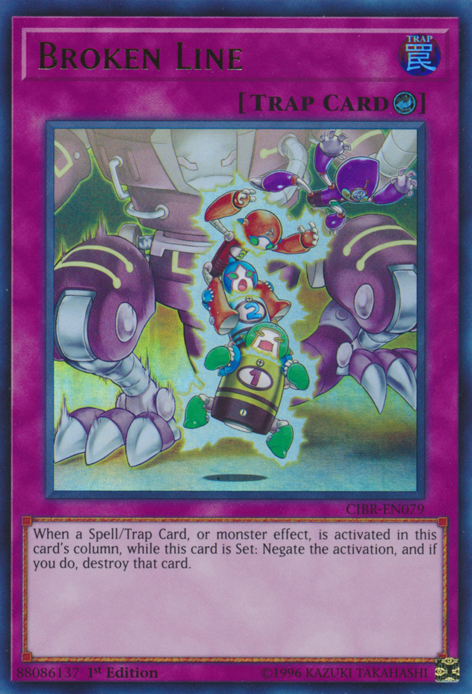 Broken Line [CIBR-EN079] Ultra Rare | Jomio and Rueliete's Cards and Comics
