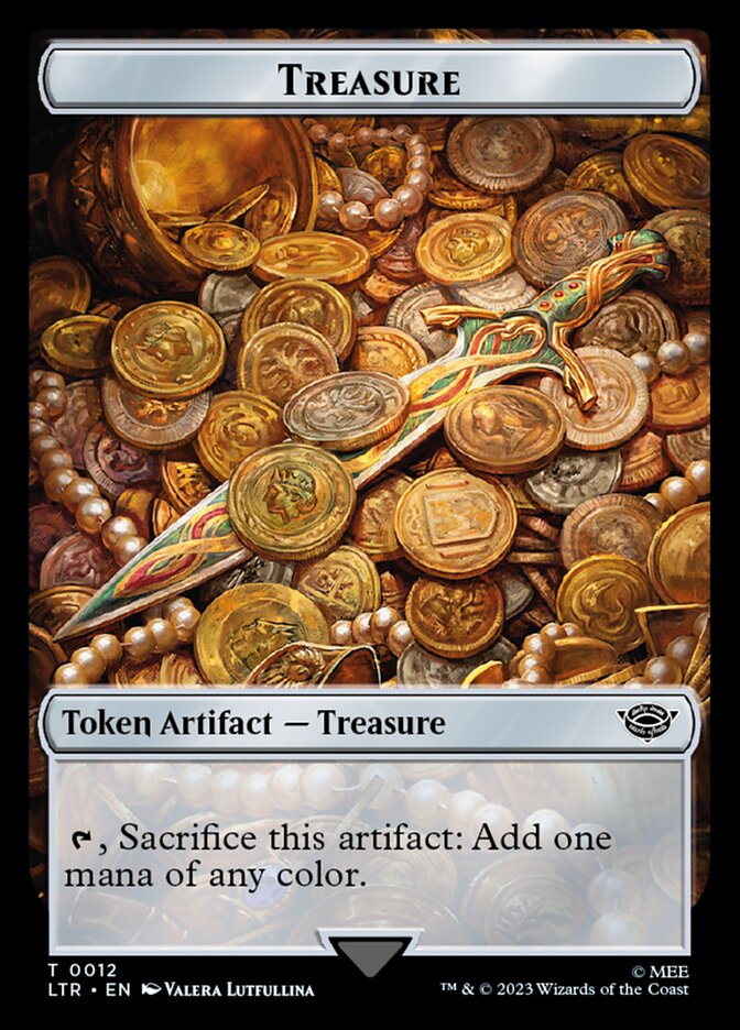 Treasure Token [The Lord of the Rings: Tales of Middle-Earth Tokens] | Jomio and Rueliete's Cards and Comics