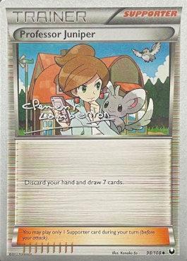 Professor Juniper (98/108) (Anguille Sous Roche - Clement Lamberton) [World Championships 2013] | Jomio and Rueliete's Cards and Comics