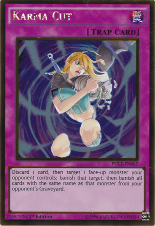 Karma Cut [PGL2-EN067] Gold Rare | Jomio and Rueliete's Cards and Comics