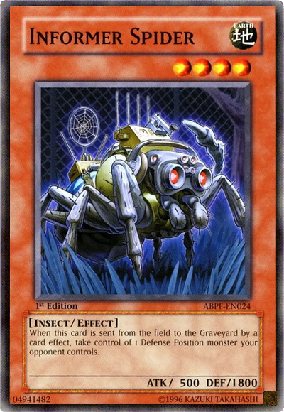 Informer Spider [ABPF-EN024] Common | Jomio and Rueliete's Cards and Comics