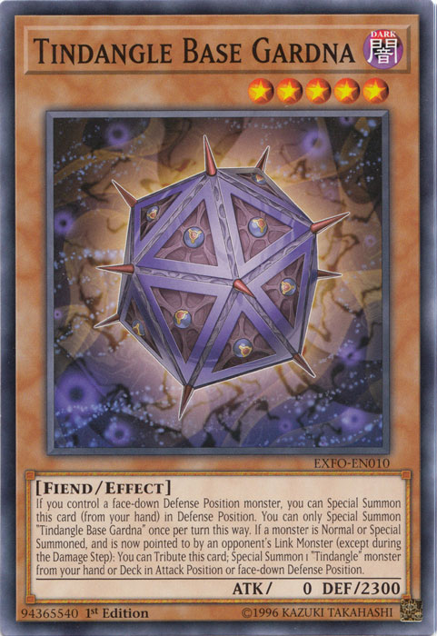 Tindangle Base Gardna [EXFO-EN010] Common | Jomio and Rueliete's Cards and Comics