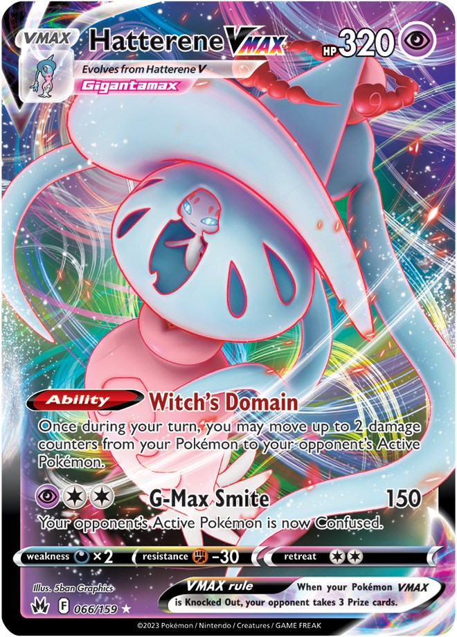 Hatterene VMAX (066/159) [Sword & Shield: Crown Zenith] | Jomio and Rueliete's Cards and Comics