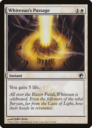 Whitesun's Passage [Scars of Mirrodin] | Jomio and Rueliete's Cards and Comics