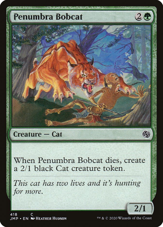 Penumbra Bobcat [Jumpstart] | Jomio and Rueliete's Cards and Comics