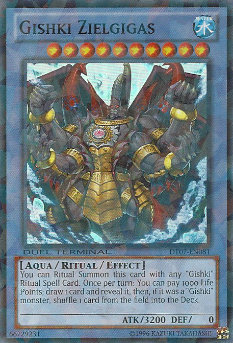 Gishki Zielgigas [DT07-EN081] Super Rare | Jomio and Rueliete's Cards and Comics