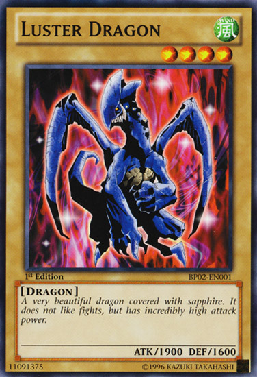 Luster Dragon [BP02-EN001] Mosaic Rare | Jomio and Rueliete's Cards and Comics