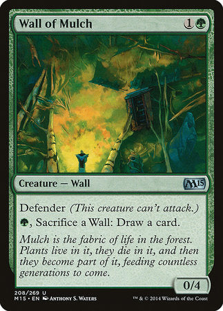 Wall of Mulch [Magic 2015] | Jomio and Rueliete's Cards and Comics