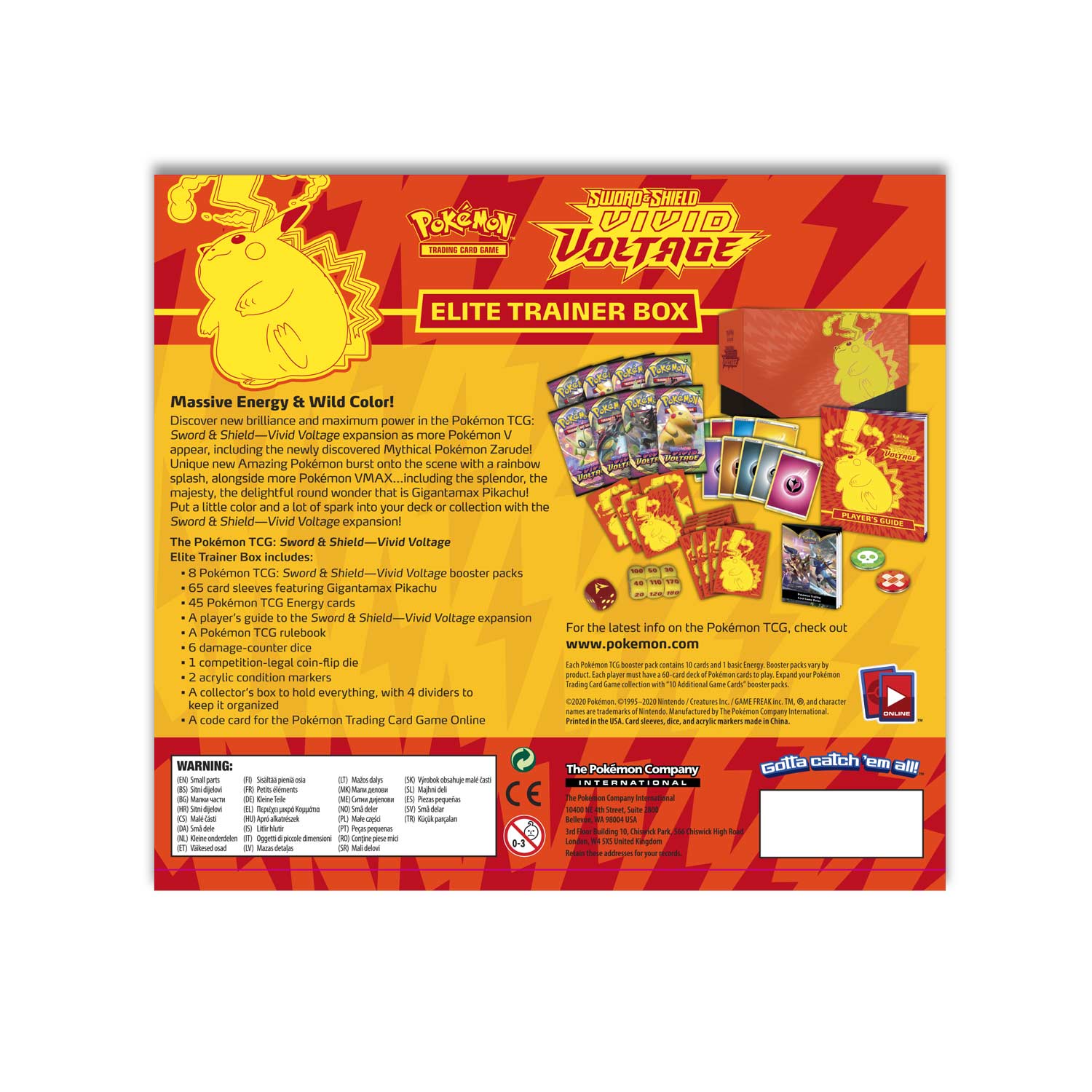 Sword & Shield: Vivid Voltage - Elite Trainer Box | Jomio and Rueliete's Cards and Comics