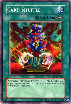 Card Shuffle [DR1-EN028] Common | Jomio and Rueliete's Cards and Comics