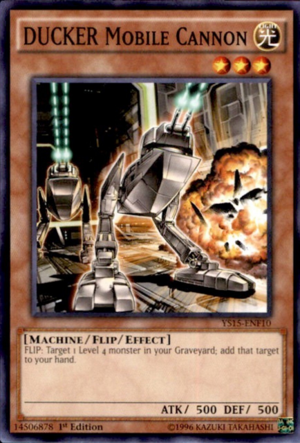 DUCKER Mobile Cannon [YS15-ENF10] Common | Jomio and Rueliete's Cards and Comics