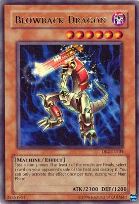Blowback Dragon [DR2-EN134] Ultra Rare | Jomio and Rueliete's Cards and Comics