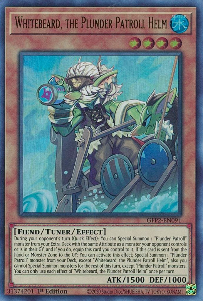 Whitebeard, the Plunder Patroll Helm [GFP2-EN091] Ultra Rare | Jomio and Rueliete's Cards and Comics