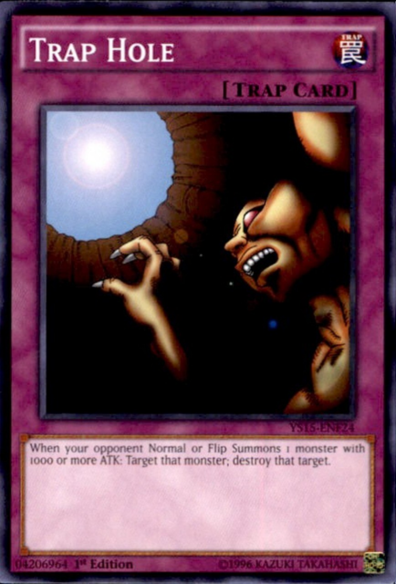 Trap Hole [YS15-ENF24] Common | Jomio and Rueliete's Cards and Comics