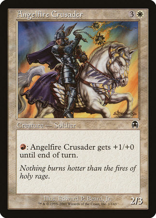 Angelfire Crusader [Apocalypse] | Jomio and Rueliete's Cards and Comics