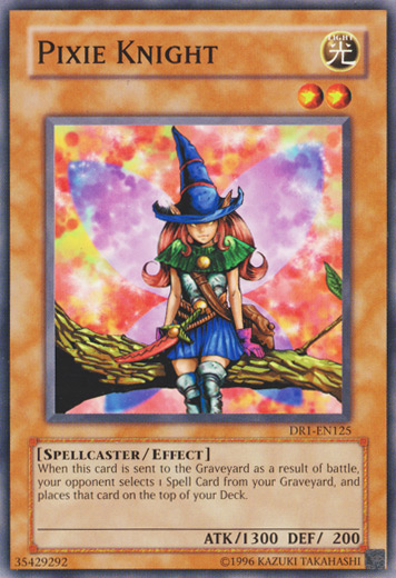 Pixie Knight [DR1-EN125] Common | Jomio and Rueliete's Cards and Comics