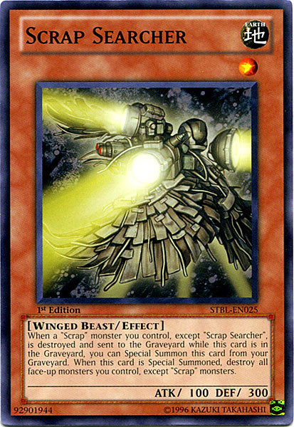 Scrap Searcher [STBL-EN025] Common | Jomio and Rueliete's Cards and Comics