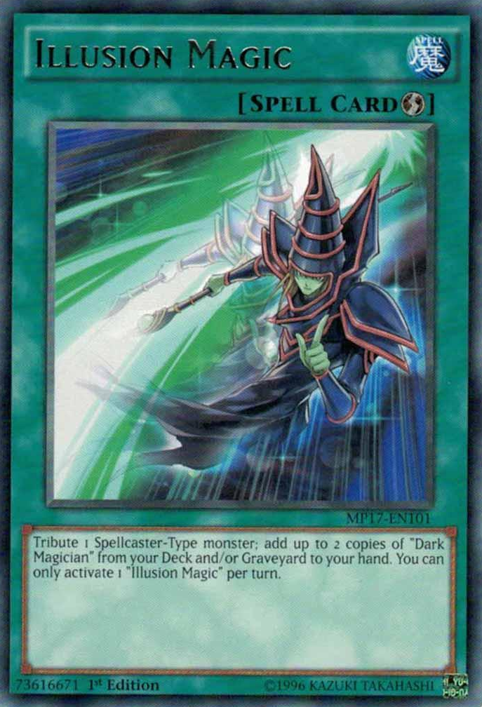 Illusion Magic [MP17-EN101] Rare | Jomio and Rueliete's Cards and Comics