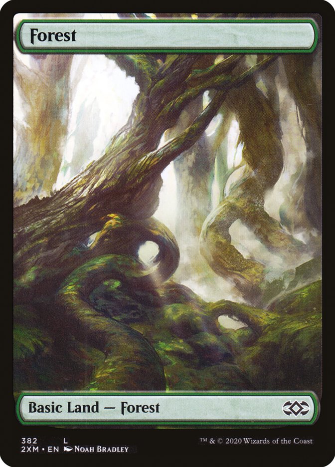 Forest (382) [Double Masters] | Jomio and Rueliete's Cards and Comics