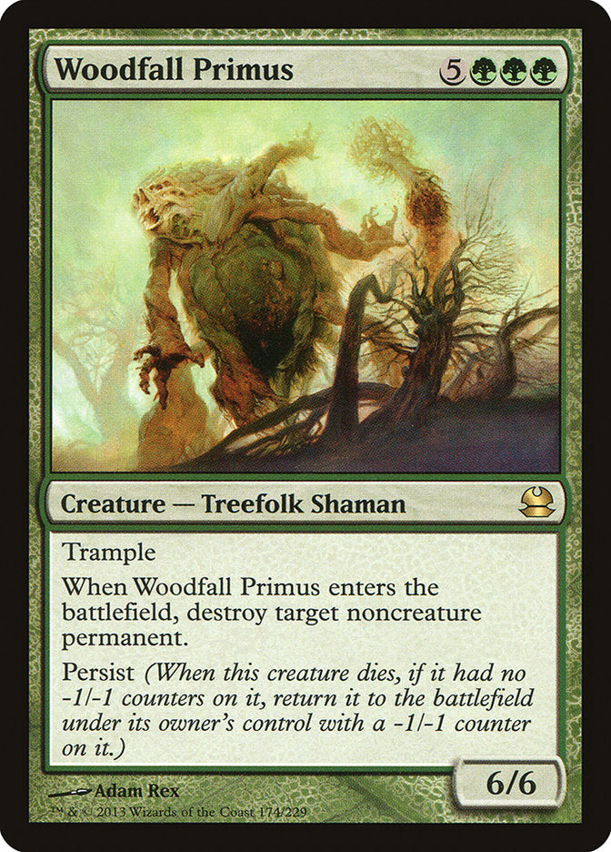 Woodfall Primus [Modern Masters] | Jomio and Rueliete's Cards and Comics