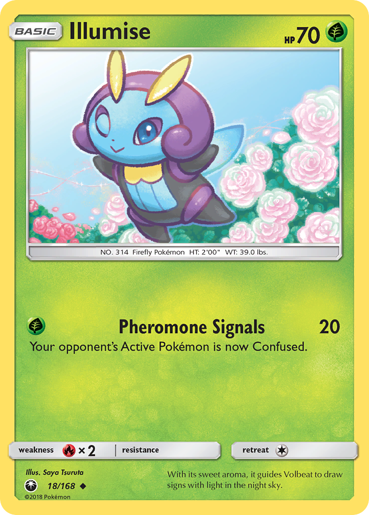 Illumise (18/168) [Sun & Moon: Celestial Storm] | Jomio and Rueliete's Cards and Comics