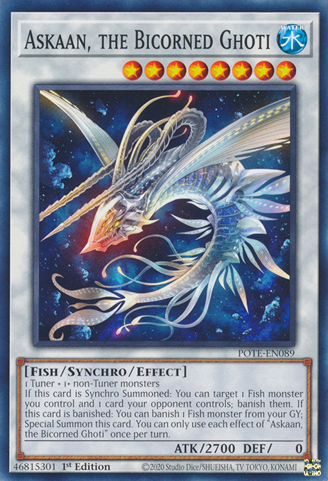 Askaan, the Bicorned Ghoti [POTE-EN089] Common | Jomio and Rueliete's Cards and Comics
