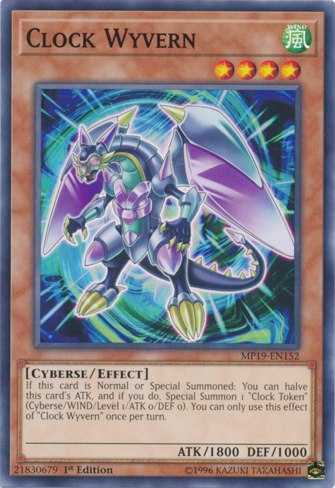 Clock Wyvern [MP19-EN152] Common | Jomio and Rueliete's Cards and Comics