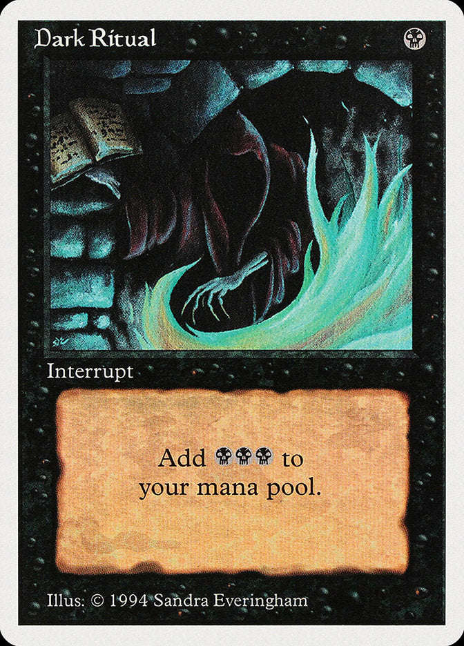 Dark Ritual [Summer Magic / Edgar] | Jomio and Rueliete's Cards and Comics