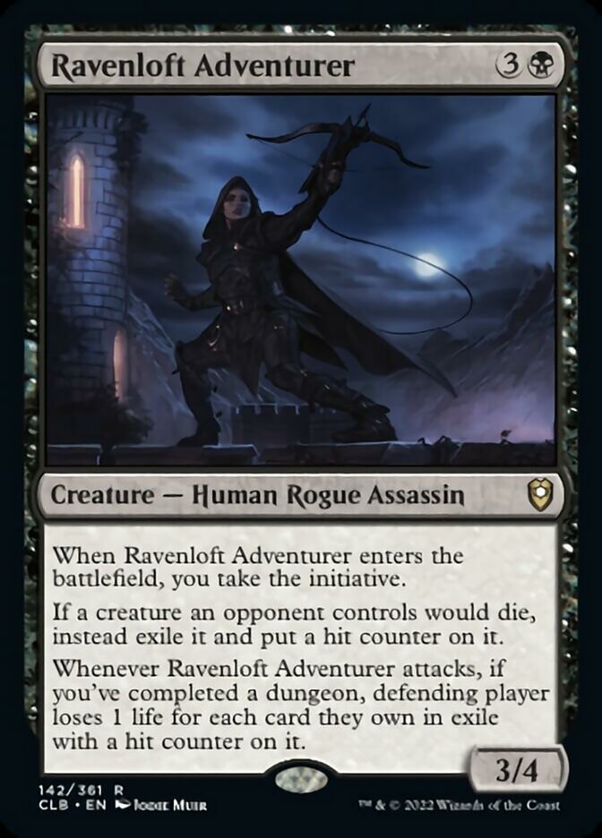 Ravenloft Adventurer [Commander Legends: Battle for Baldur's Gate] | Jomio and Rueliete's Cards and Comics