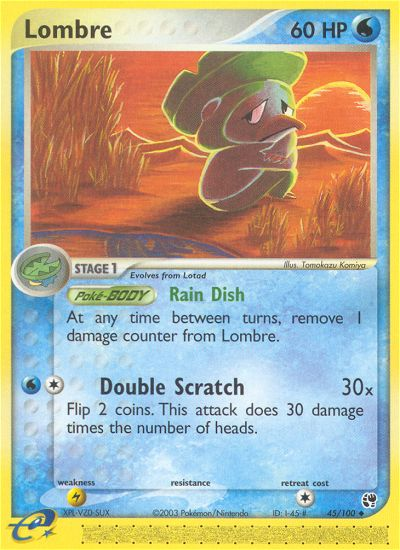 Lombre (45/100) [EX: Sandstorm] | Jomio and Rueliete's Cards and Comics