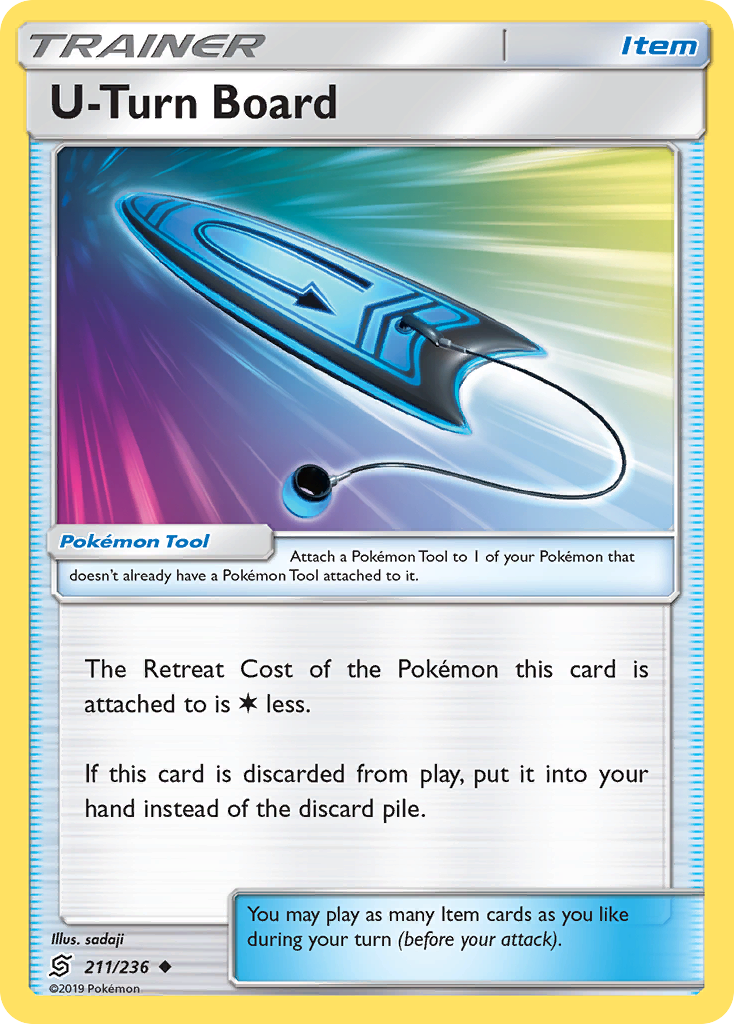 U-Turn Board (211/236) [Sun & Moon: Unified Minds] | Jomio and Rueliete's Cards and Comics
