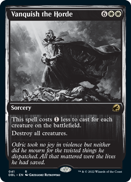 Vanquish the Horde [Innistrad: Double Feature] | Jomio and Rueliete's Cards and Comics