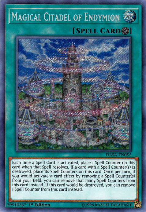 Magical Citadel of Endymion [DASA-EN055] Secret Rare | Jomio and Rueliete's Cards and Comics