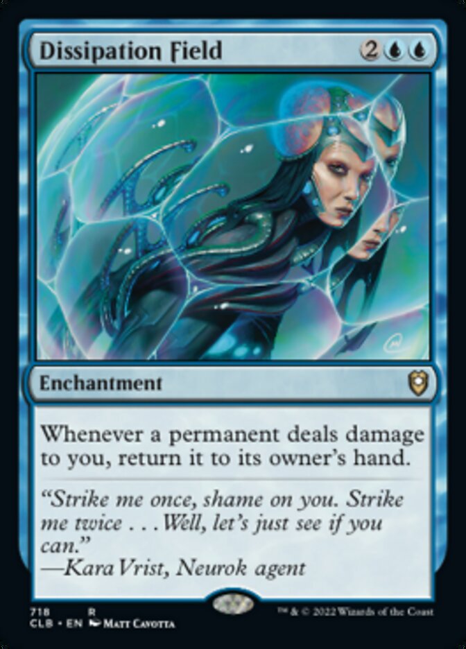 Dissipation Field [Commander Legends: Battle for Baldur's Gate] | Jomio and Rueliete's Cards and Comics