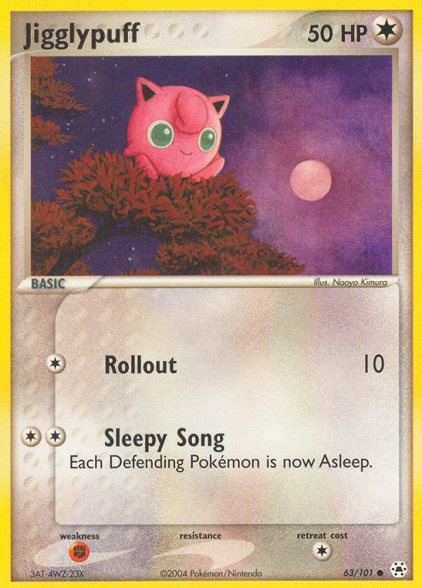 Jigglypuff (63/101) [EX: Hidden Legends] | Jomio and Rueliete's Cards and Comics