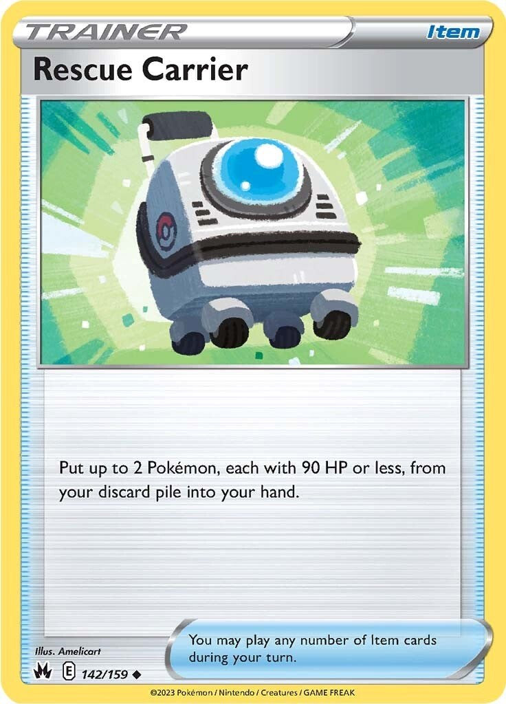 Rescue Carrier (142/159) [Sword & Shield: Crown Zenith] | Jomio and Rueliete's Cards and Comics