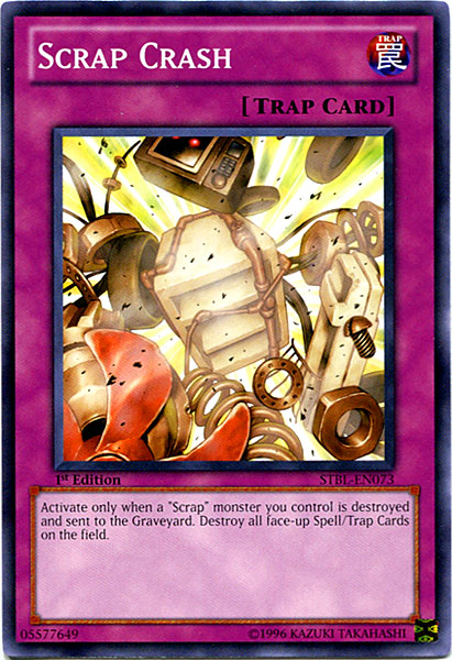 Scrap Crash [STBL-EN073] Common | Jomio and Rueliete's Cards and Comics