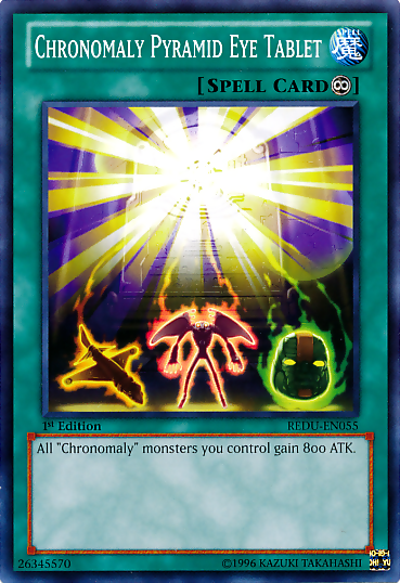Chronomaly Pyramid Eye Tablet [REDU-EN055] Common | Jomio and Rueliete's Cards and Comics