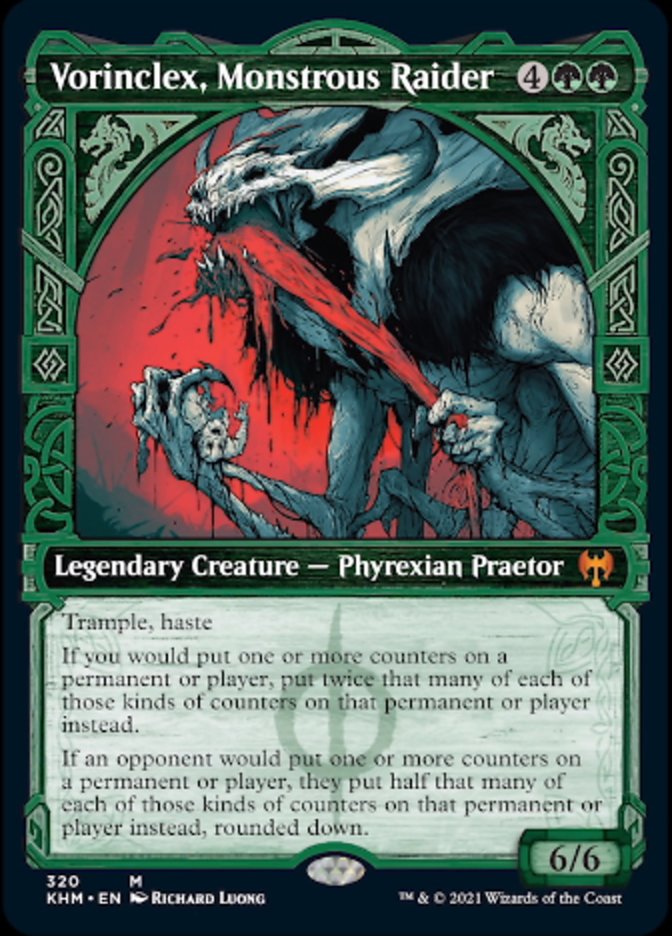 Vorinclex, Monstrous Raider (Showcase) [Kaldheim] | Jomio and Rueliete's Cards and Comics