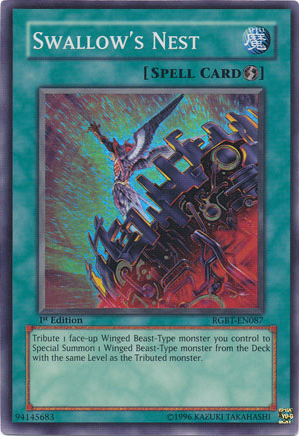 Swallow's Nest [RGBT-EN087] Super Rare | Jomio and Rueliete's Cards and Comics