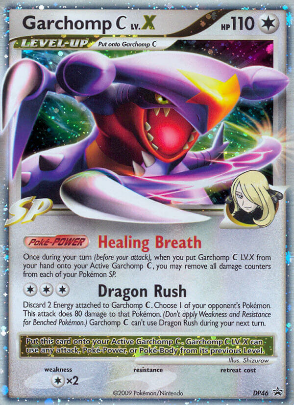 Garchomp C LV.X (DP46) [Diamond & Pearl: Black Star Promos] | Jomio and Rueliete's Cards and Comics