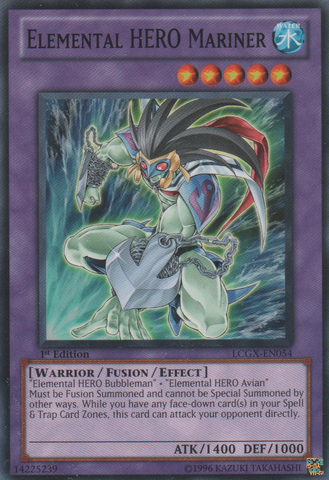 Elemental HERO Mariner [LCGX-EN054] Common | Jomio and Rueliete's Cards and Comics