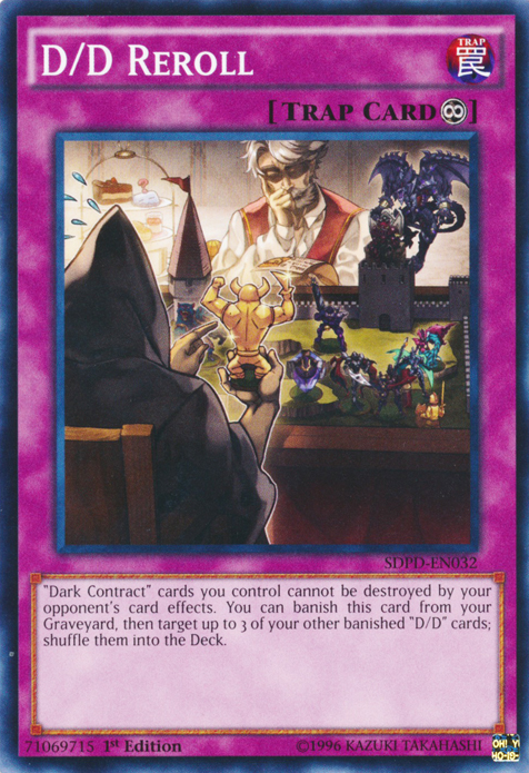 D/D Reroll [SDPD-EN032] Common | Jomio and Rueliete's Cards and Comics