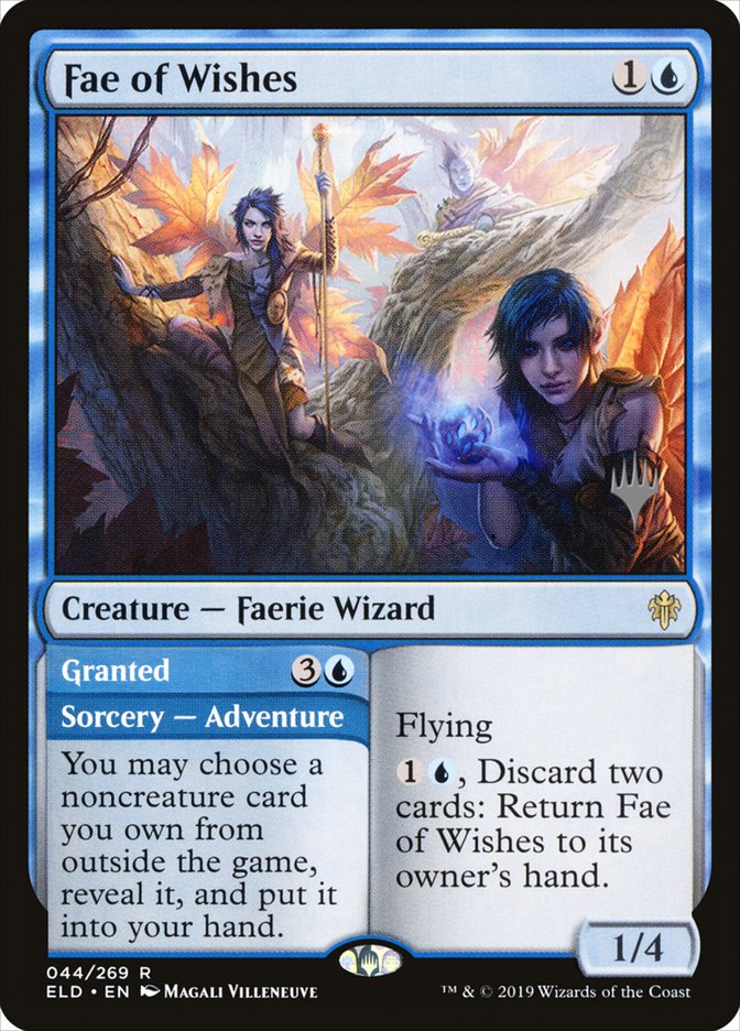 Fae of Wishes // Granted (Promo Pack) [Throne of Eldraine Promos] | Jomio and Rueliete's Cards and Comics