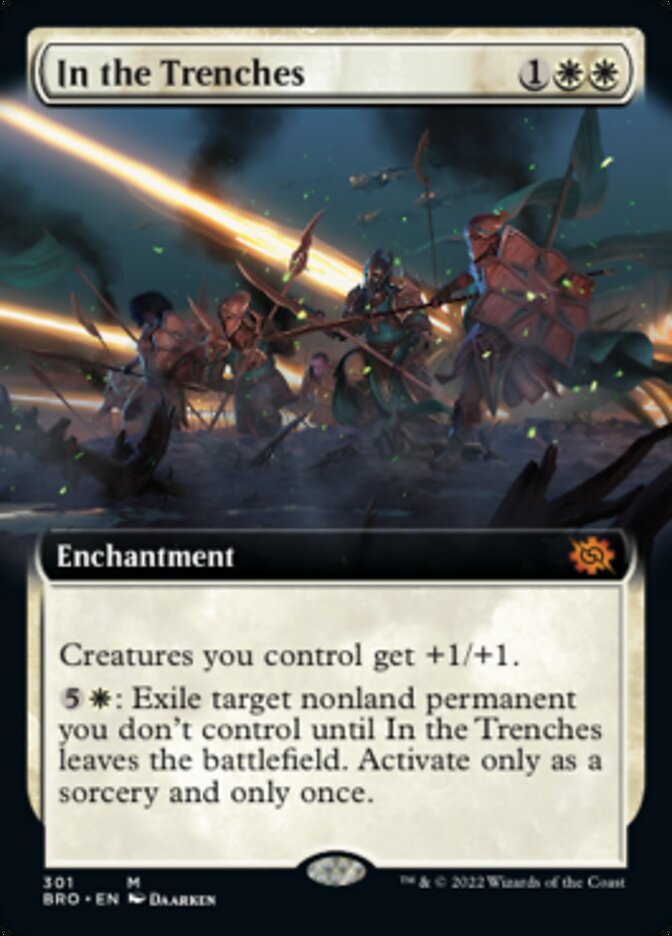 In the Trenches (Extended Art) [The Brothers' War] | Jomio and Rueliete's Cards and Comics